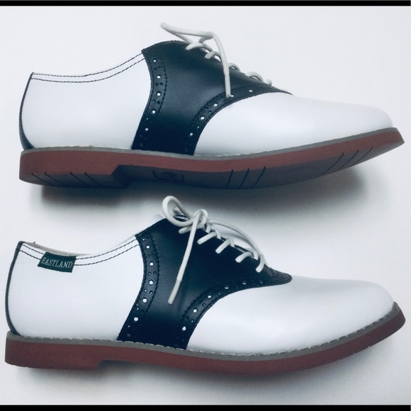 EASTLAND “SADIE” OXFORD “MEMORY FOAM” SADDLE SHOES - Picture 3 of 6